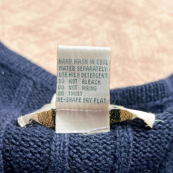 Vintage 90s Christopher & Banks Hand Embroidered Holiday Sweater Vest Christmas - Picture 5 of 6